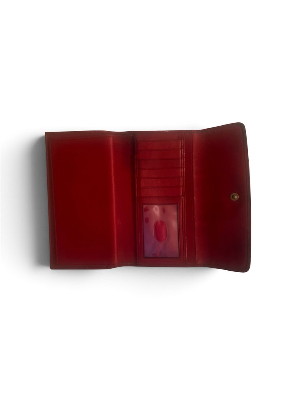 Dooney & Bourke Red Leather Wallet - Picture 6 of 17